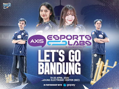 AXIS dan EVOS Siap Memeriahkan Kota Bandung Melalui Event AXIS Esports Labs
