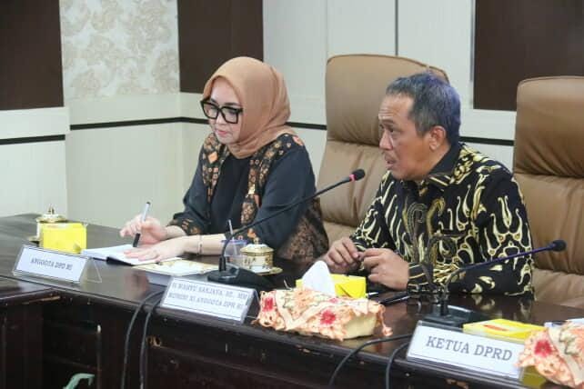 H Wahyu Sanjaya Anggota Komisi XI DPR RI Kunjungi DPRD Kota Prabumulih, Bahas Undang-Undang Imigrasi