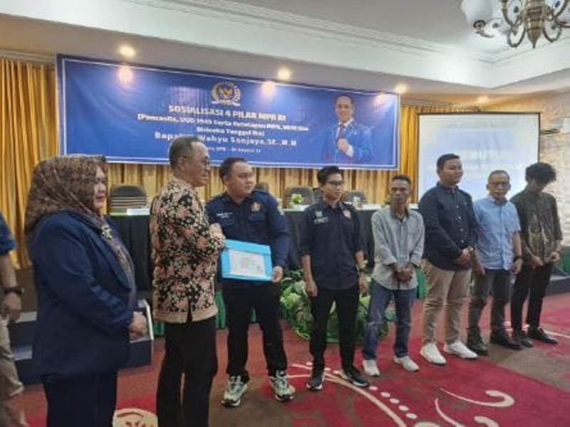 Sosialisasi 4 Pilar MPR RI, Wahyu Sanjaya: Pemuda Harus Jadi Garda Terdepan Jaga NKRI